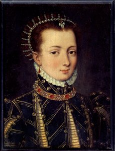 Portrait of Anne de Boleyndani af François Clouet
