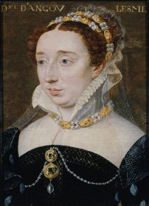 Portræt af Diane de France, hertuginde af Angoulême 1538-1619, 1570.