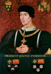 Portræt af Henrik VI af England (1421-71)