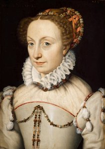 Portræt af Jeanne III af Navarra 1528-1572, 1570. af François Clouet