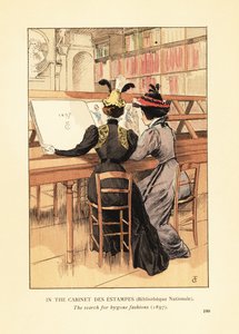 I Cabinet des Estampes, Bibliotheque Nationale af François Courboin