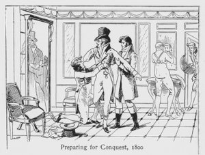 Forberedelse til erobring, 1800 af François Courboin