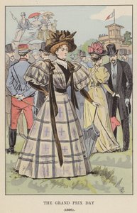 Grand Prix-dagen, 1895 af François Courboin