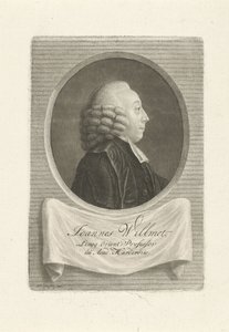Portræt af Joannes Willmet af François Joseph Pfeiffer (I)