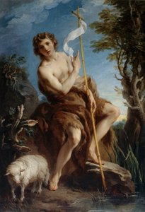 Den hellige Johannes Døberen af François Lemoyne