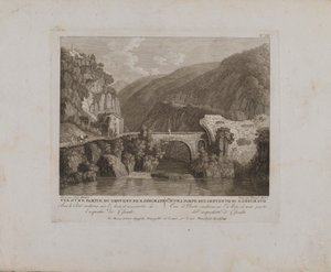 Udsigt over en del af S. Cosimato-klosteret (nr. III)