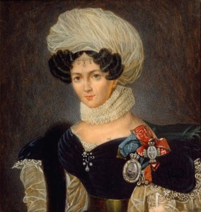 Portræt af prinsesserne Tatyana Vasilievna Golitsyna 1783-1841, 1830