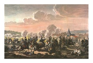 Prins Louis af Preussens død i slaget ved Saalfeld, 10. oktober 1806, c1850
