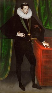 Portræt af Henrik III af Frankrig, konge af Polen og storhertug af Litauen