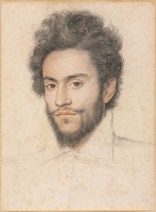Ung mand med skæg, 1600-tallet.
