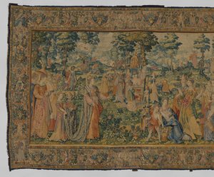 Gobelin, der skildrer historien om Niobes stolthed, fra Diana-serien The Histories of Diana (serietitel) af François Spiering