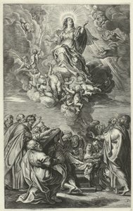Marias antagelse Life of Christ (serietitel) af François Stuerhelt (possibly)