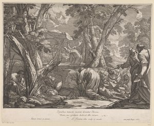 Elias i den fyrige bil af François Tortebat
