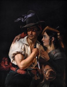 François Verheyden (1806-1889) Maquisscène - La Boverie Liege 23-08-2018 12-51-50 af Francois Verheyden