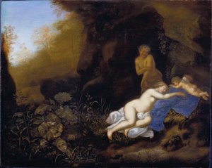 Jupiter og Antiope af François Verwilt