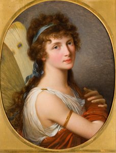 Portræt af Lady Charlemont som Psyke af Francois Xavier Fabre