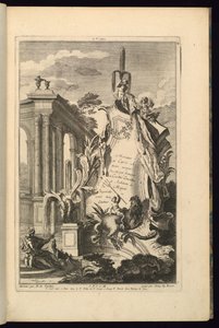 Design til Cartouche af François de Cuvilliés the Elder