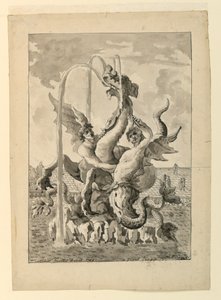 Design til Grand Trianon i Versailles af François de Cuvilliés the Elder