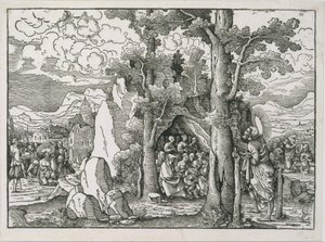 Scener fra Johannes Døberens liv, ca. 1522.
