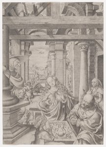 Hyrdernes tilbedelse, ca. 1522-25.