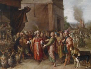 Croesus viser Solon sine skatte