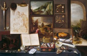 En samlers kabinet af Frans Francken the Younger
