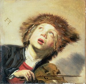 En dreng med en viol af Frans Hals