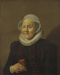 En gammel dame, 1628 af Frans Hals