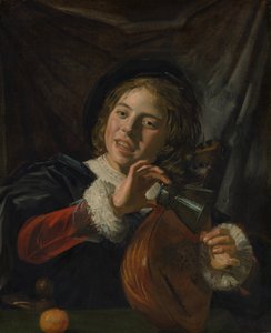 Boy with a Lute, ca. 1625 (olie på lærred) af Frans Hals