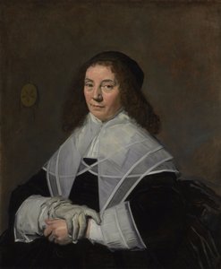 Hollandsk: Portræt af Dorothea Berck (1593-1684) Portræt af Dorothea Berck af Frans Hals
