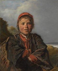 Fisher Boy (olie på lærred) af Frans Hals