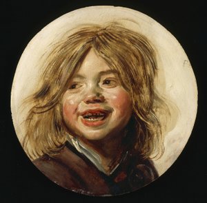 Laughing Child, ca. 1620-5 (olie på træ)