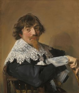 Portræt af en mand. Omkring 1635 af Frans Hals