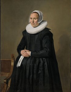 Portræt af Feyntje van Steenkiste, 1635 af Frans Hals