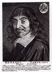 Portræt af Rene Descartes (1596-1650) af Frans Hals