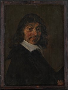 Portræt af René Descartes (1596-1650) af Frans Hals