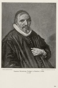 Portræt af Theodorus Wikenburg af Frans Hals