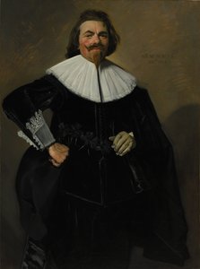 Portræt af Tieleman Roosterman af Frans Hals
