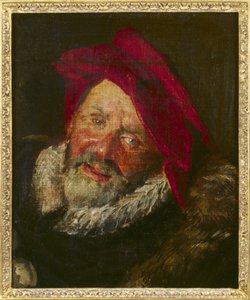 Portræt af en bøffel af Frans Hals