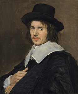 Portræt af en mand, 16481650. af Frans Hals