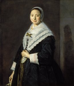 Portræt af en kvinde af Frans Hals