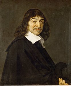 Rene Descartes, portræt efter en tabt original af Frans Hals ... af Frans Hals