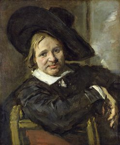 Manden med den sløje hat, efter 1660 af Frans Hals