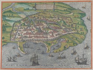 Kort over Alexandria, 1575