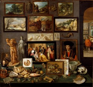 Kabinet af kunst og kuriositeter (maleri