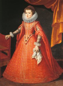 Portræt af Elizabeth af Frankrig (Versailles af Frans II Pourbus