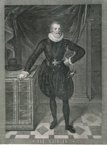 Portræt af Henrik 4. af Frankrig af Frans II Pourbus