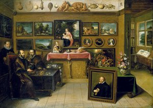 Et samlerskab med Abraham Ortelius og Justus Lipsius, 1618