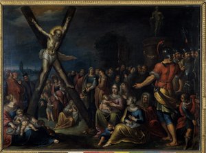 Sankt Andreas på korset (olie på kobber)