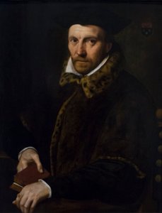 Portræt af Dom Andreas Boulingier, ca. 1580 (olie på eg) af Frans I Pourbus